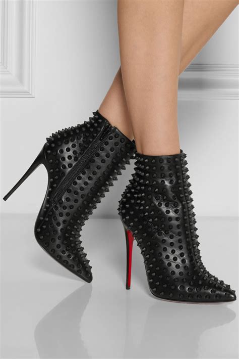 louboutin velvet trail shoes|christian louboutin boots uk.